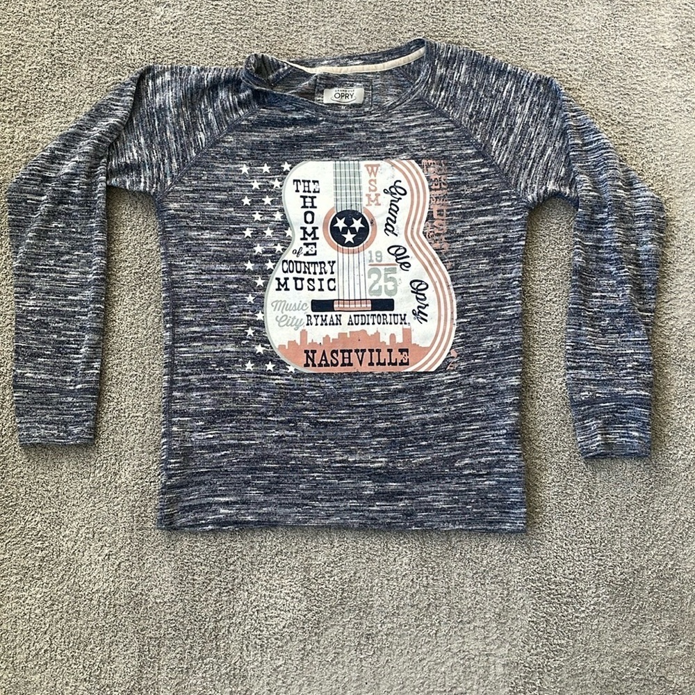 VGC Nashville Grand Ole Opry Long Sleeve T-Shirt - Size Medium